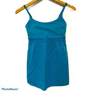 Lululemon Workout Bliss tank-Surge Blue | Size 4